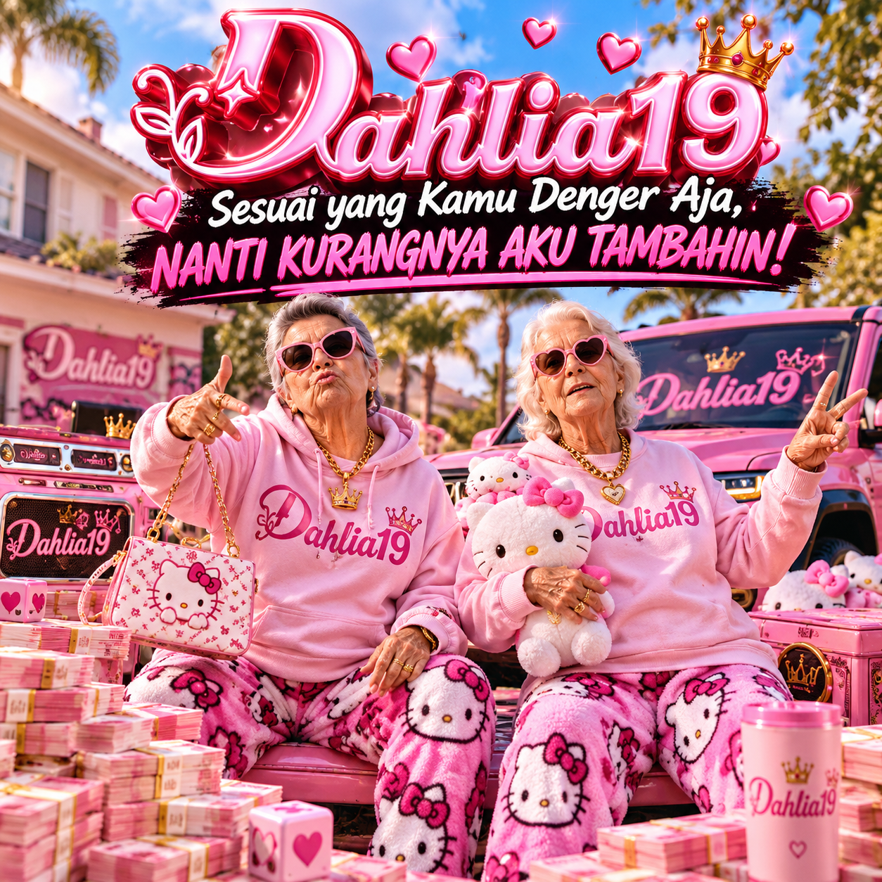 DAHLIA19 >> Sesuai yang Kamu Denger Aja, Nanti Kurangnya Aku Tambahin!